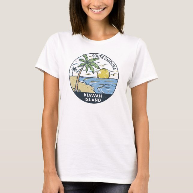 Kiawah Island South Carolina Vintage T-Shirt (Front)