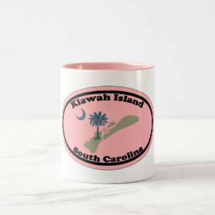 Kiawah Island. Two-Tone Coffee Mug