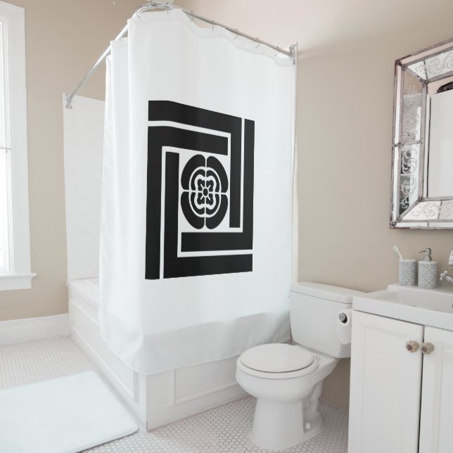 Kichijiro Kitani Shower Curtain (In Situ)