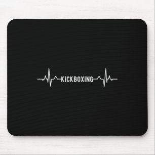 Kick-boxing Heartbeat Kickboxing Boxing Pion Mouse Pad