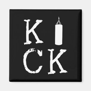 Kick Boxing Kickboxer Byg Combyt Sports Kickboxing Magnet