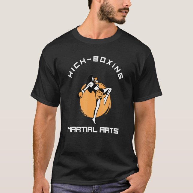 Kick-Boxing Kickboxing Vintage T-Shirt (Front)