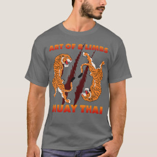 Kick Boxing Thai Fighter Gift Muay Thai T-Shirt