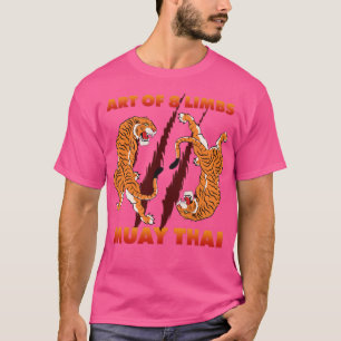 Kick Boxing Thai Fighter Gift Muay Thai T-Shirt