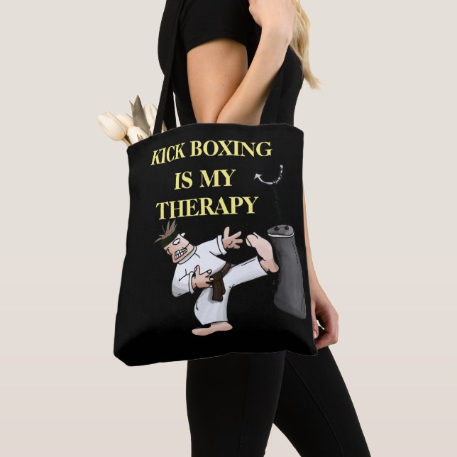 KICK BOXING therapy design  Tote Bag (Close Up)