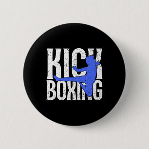 Kick In Kickboxing 6 Cm Round Badge
