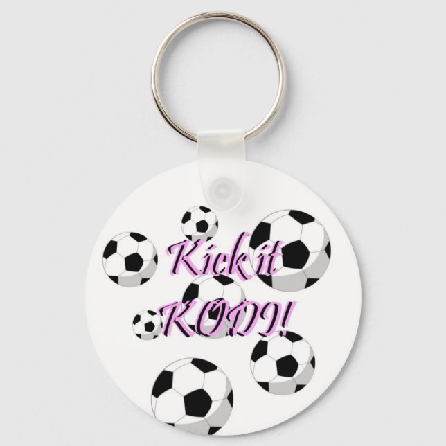 Kick it Kodi keycchain Key Ring (Front)