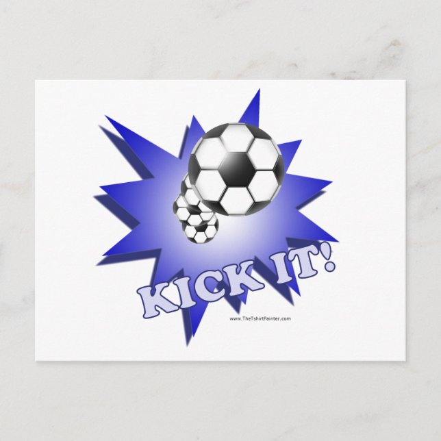 Kick It! Postcard (Front)