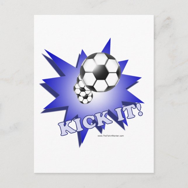 Kick It! Postcard (Front)