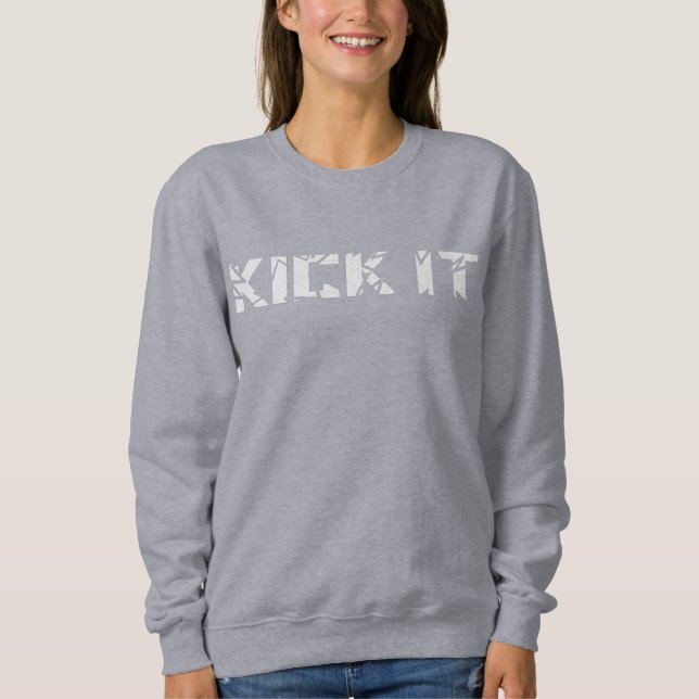 Kick It Women's Sweatshirt (Front)