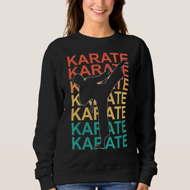 Kick  Karate Sweatshirt (Front)