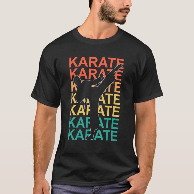 Kick  Karate T-Shirt (Front)