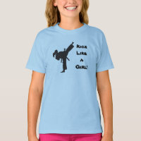 Kick Like a Girl Martial Arts Tae Kwon Do Ponytail