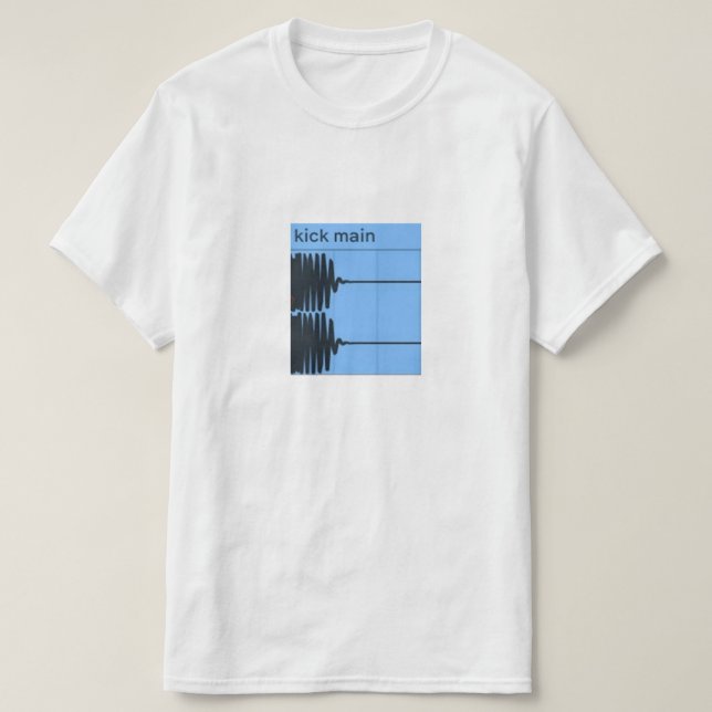 kick main tee (Design Front)
