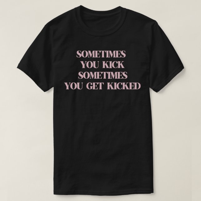 Kick pink T-Shirt (Design Front)