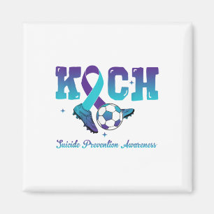 Kick Suicide Prevention Awareness Day Survivor Soc Magnet