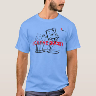 "Kick the Bucket" T-Shirt Funny Idiom Graphic