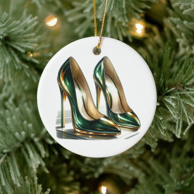 Kick Up Your HIGH Heels Ceramic Tree Decoration (Tree)