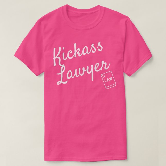 Kickass lawyerwhite T-Shirt (Design Front)