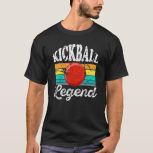 Kickball Expert Legend Sports League Summer Team F T-Shirt