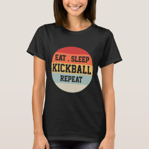Kickball Player Retro Funny Gift T-Shirt