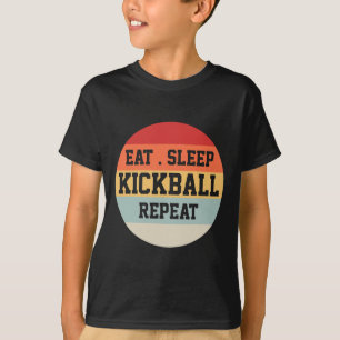 Kickball Player Retro Funny Gift  T-Shirt