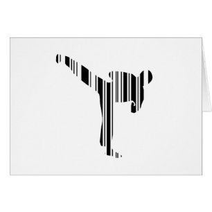 KICKBOXER BAR CODE Kickboxing Barcode Pattern