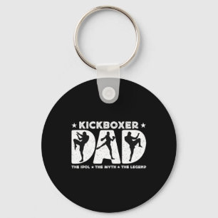 Kickboxer Dad The Idol The Myth Loves Kickboxing K Key Ring