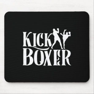 Kickboxer Kickbox Kick Boxing Kickboxing Martial A Mouse Pad