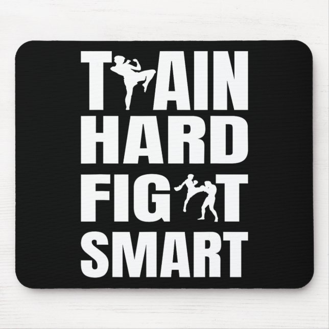 Kickboxer Kickboxing Muay Thai Thai Boxing Mma Fig Mouse Pad (Front)