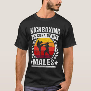 Kickboxer Kicking Punching Kickboxing Mixed Martia T-Shirt
