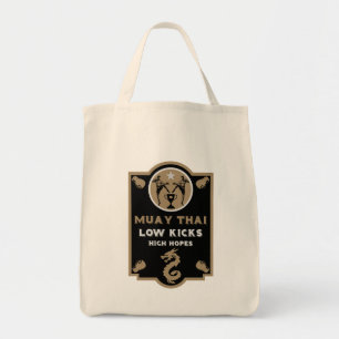 Kickboxer Muay Thai Sport Tote Bag