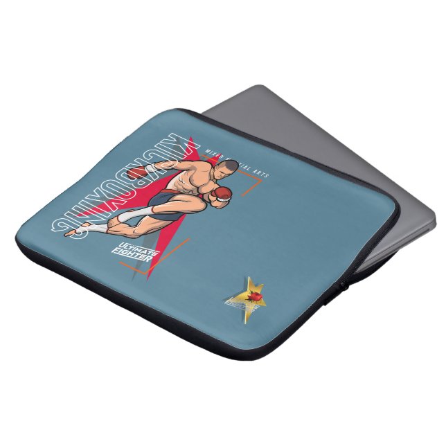 Kickboxing | 13" laptop sleeve (Front Top)