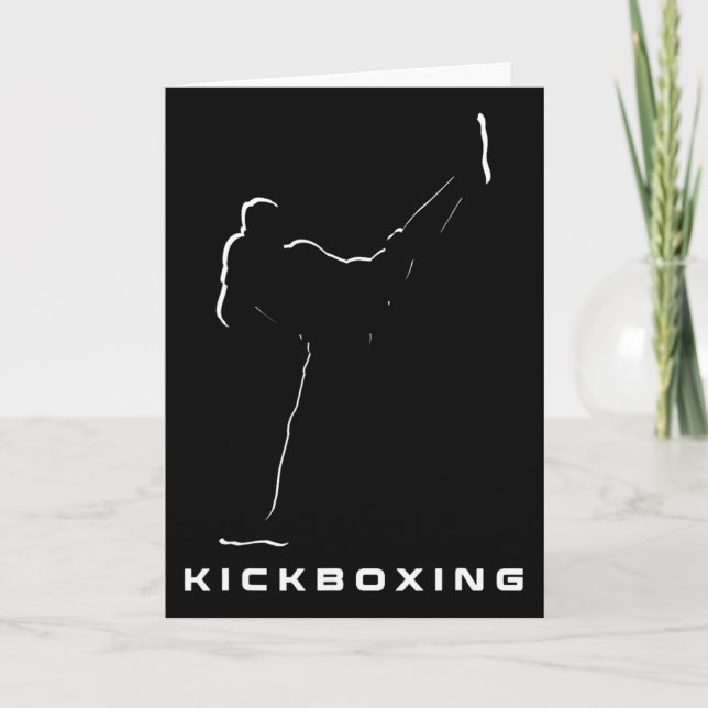 Kickboxing Apparel - Kickboxing  Card (Front)