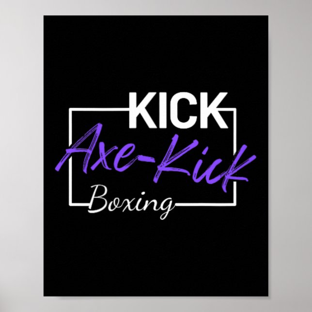 Kickboxing Axe Kick  Poster (Front)