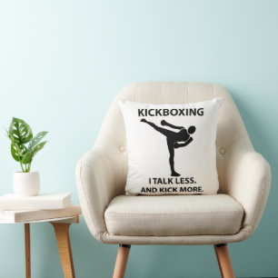 Kickboxing Boxer Sport Fighter Kickboxing Cushion