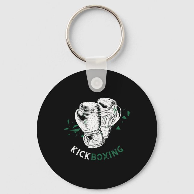 Kickboxing Boxing Gloves  Key Ring (Front)