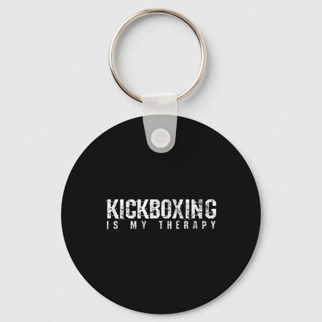 Kickboxing Boxing Material Arts Gift  Key Ring (Front)
