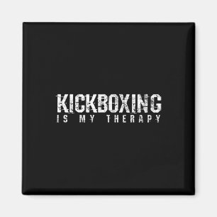 Kickboxing Boxing Material Arts Gift Magnet