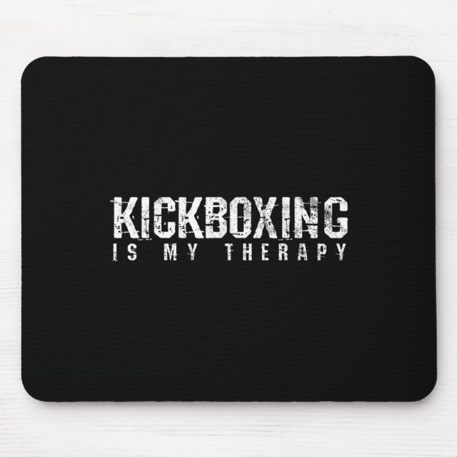 Kickboxing Boxing Material Arts Gift  Mouse Pad (Front)