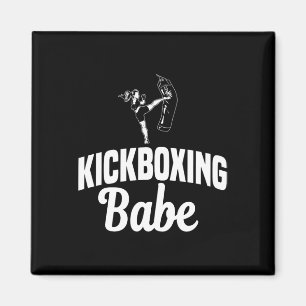 Kickboxing Bybe Kickboxer Karate Boxing Mma Fighte Magnet