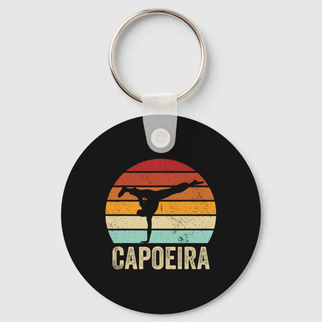 Kickboxing Capoeira  Key Ring (Front)