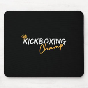 Kickboxing Champ Mouse Pad