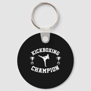 Kickboxing Champion Key Ring