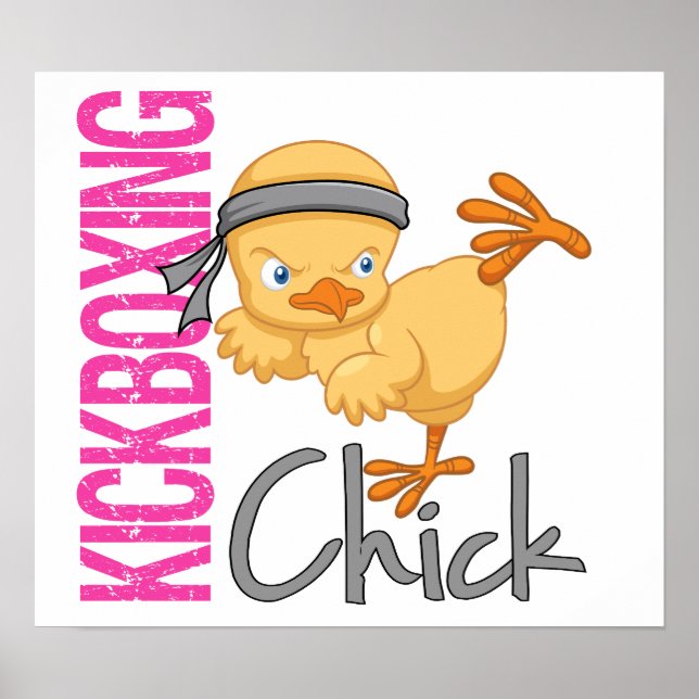 Kickboxing Chick Poster (Front)