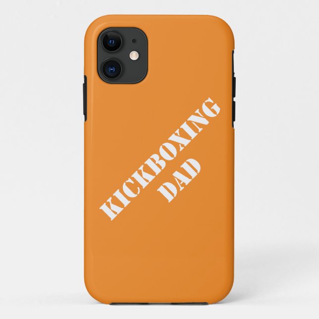 Kickboxing Dad Gift Ideas Fathers Who Kickbox Case-Mate iPhone Case (Back)