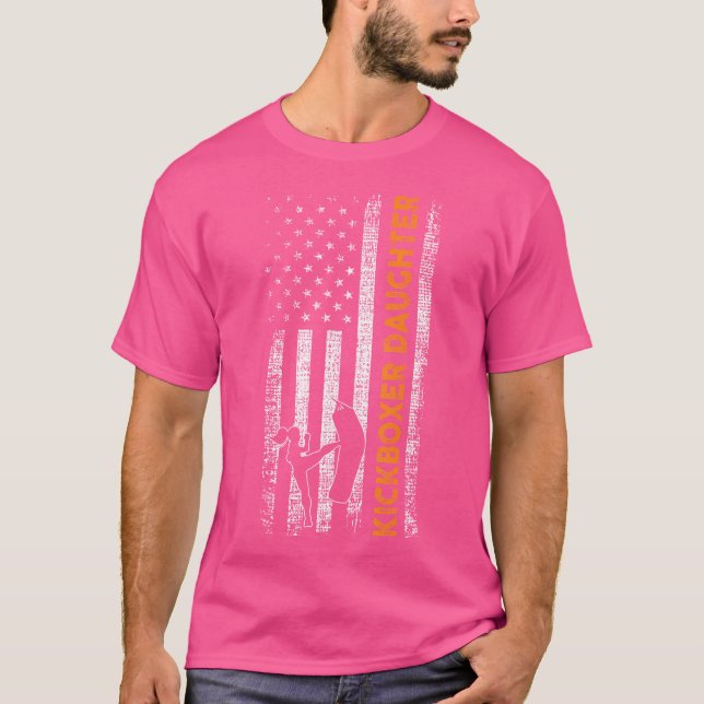 Kickboxing Daughter T-Shirt (Front)