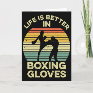Kickboxing Design For A Muay Thai Fighter  Card
