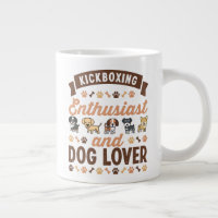 Kickboxing Enthusiast and Dog Lover Gift
