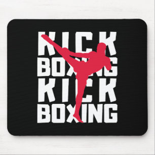 Kickboxing Fighter  Mouse Pad